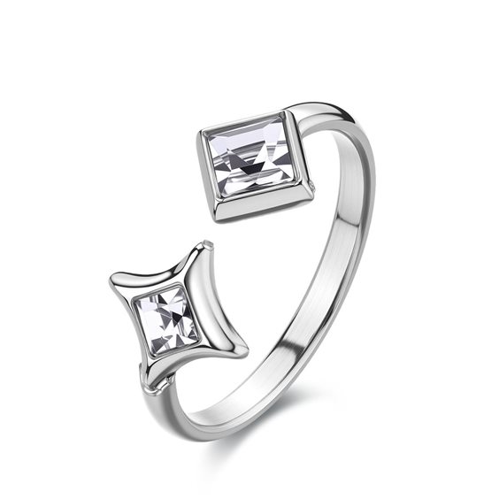 Anello Sagapo Donna in Acciaio SCE61 - SCE61